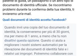 È possibile tornare in possesso di un account Facebook bloccato ?