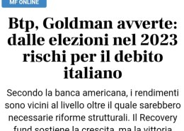 Nel 2023 ci saranno le elezioni in Italia, o chiederanno il bis a Draghi ?